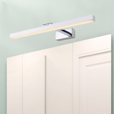 LÁMPARA DE ESPEJO DE PARED NAYELI SILVER LED 12W TRICOLOR