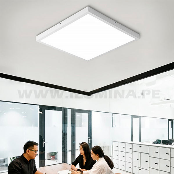 6er-Set 48W LED Panel Leuchten 600x600 Mm – Slim-Deckeneinbau In Kaltweiß Inklusive Treiber