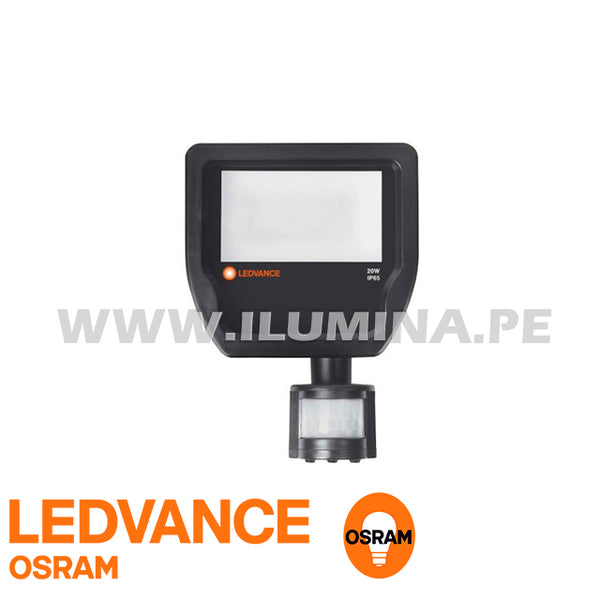 ▷ Ledvance Reflector Led 20w con Sensor de Movimiento Uso Exterior/inter ©