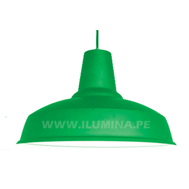 LÁMPARA COLGANTE AMANDE VERDE
