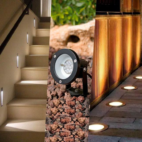 SPOTS DE PISO, SPOTS DE ESCALERA, ESTACAS DE JARDIN LED en www.ilumina.pe Venta de luminarias LED en LIMA a TODO PERÚ. Compra todo lo que tu PROYECTO NECESITA en i-Lumina.