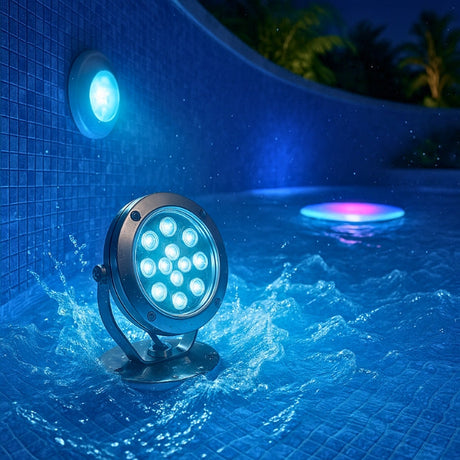 Spots LED Acuáticos Sumergibles