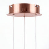 LÁMPARA COLGANTE ATENEA COFFEE LED + CONTROL REMOTO