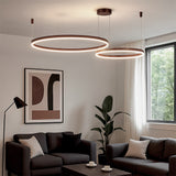 LÁMPARA COLGANTE CATRIONA COFFEE LED + CONTROL REMOTO