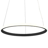 LÁMPARA COLGANTE FLORENCIA BLACK LED + CONTROL REMOTO