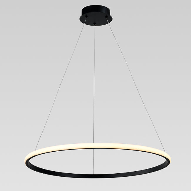 LÁMPARA COLGANTE FLORENCIA BLACK LED + CONTROL REMOTO