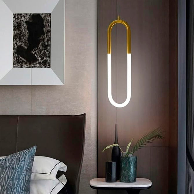 LÁMPARA COLGANTE SELENE GOLD LED