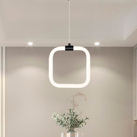LÁMPARA COLGANTE PRAGA BLACK LED