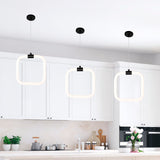 LÁMPARA COLGANTE PRAGA BLACK LED