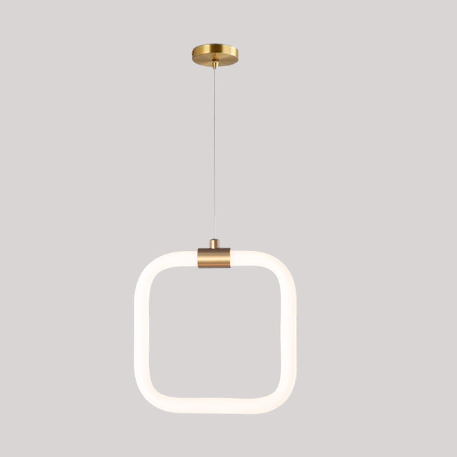 LÁMPARA COLGANTE PRAGA GOLD LED