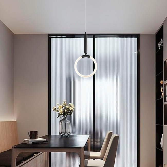 LÁMPARA COLGANTE LYON BLACK LED