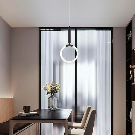 LÁMPARA COLGANTE LYON BLACK LED