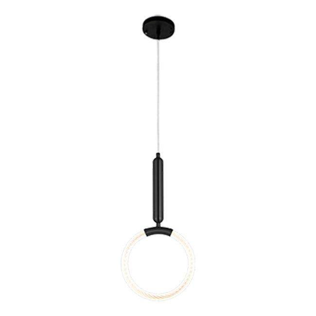 LÁMPARA COLGANTE LYON BLACK LED