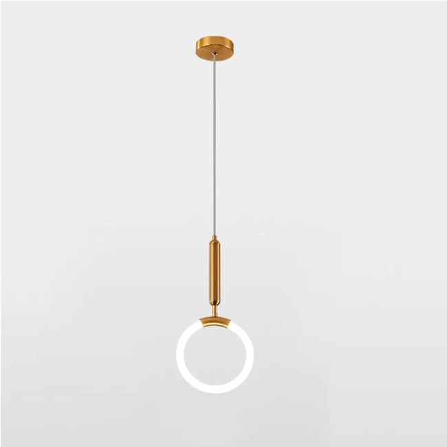 LÁMPARA COLGANTE LYON GOLD LED