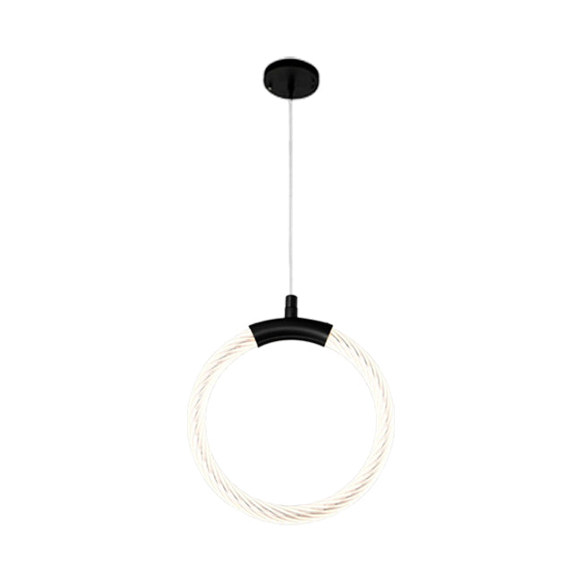 LÁMPARA COLGANTE LISBOA BLACK LED