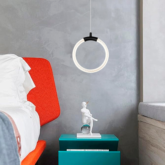 LÁMPARA COLGANTE LISBOA BLACK LED