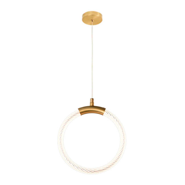 LÁMPARA COLGANTE LISBOA GOLD LED