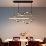 LÁMPARA COLGANTE NEMESIS BLACK LED + CONTROL REMOTO