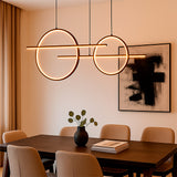 LÁMPARA COLGANTE NEMESIS BLACK LED + CONTROL REMOTO