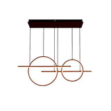 LÁMPARA COLGANTE NEMESIS BLACK LED + CONTROL REMOTO