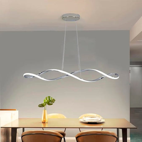 LÁMPARA COLGANTE MARSELLA SILVER LED + CONTROL REMOTO