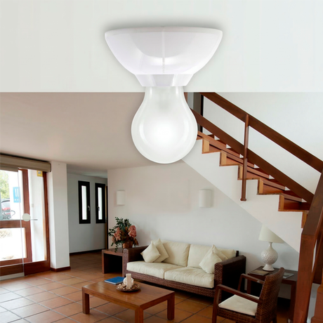 WALL SOCKET WHITE E27 MARCA ABT