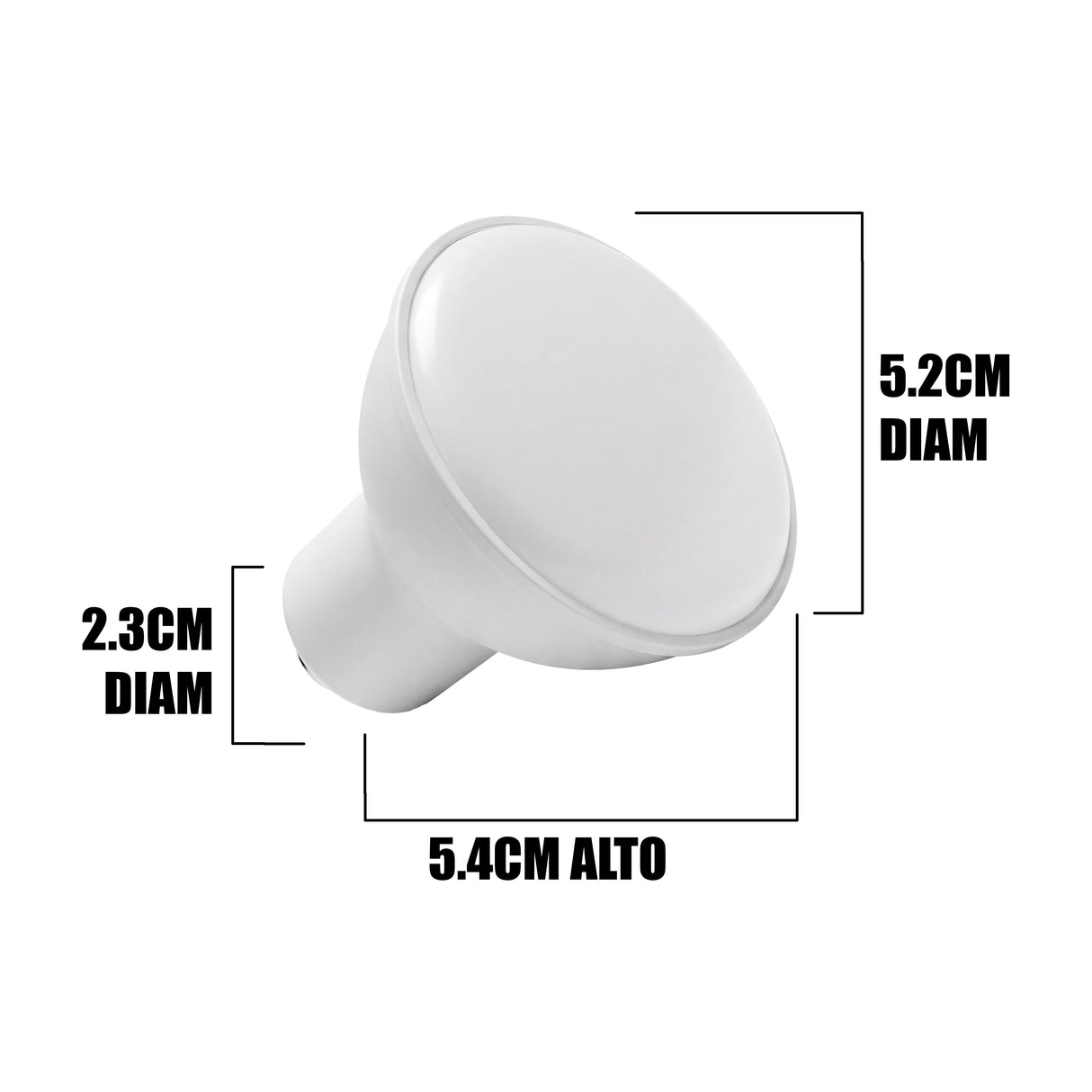 DICROICO LED 6W GU5.3 ILUMINA 2700K LUZ CÁLIDA