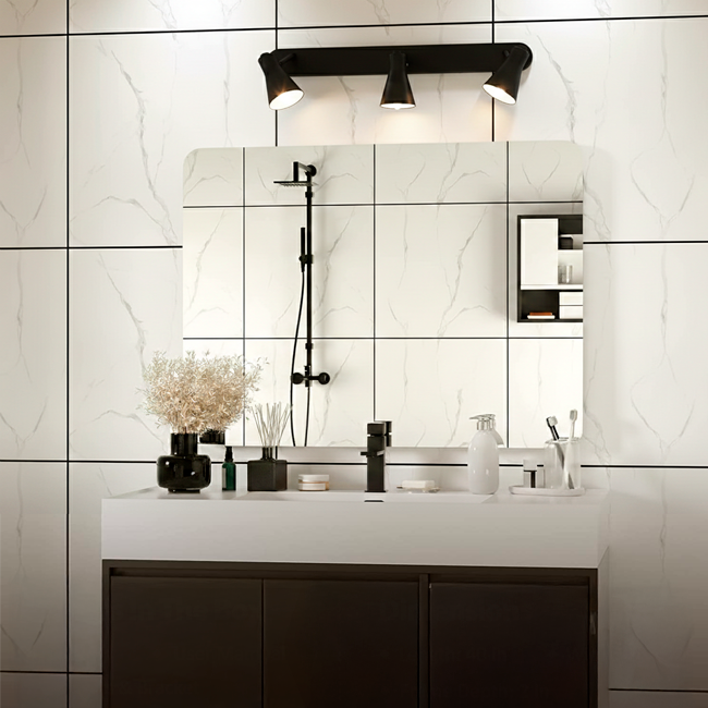 LÁMPARA DE ESPEJO DE PARED 1001-3 BK