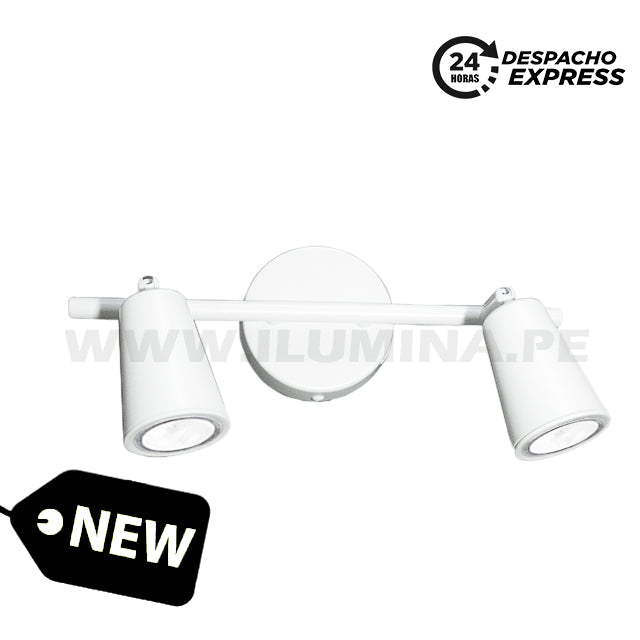 LÁMPARA DE ESPEJO DE PARED 1002-2 WH