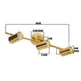 LÁMPARA DE ESPEJO DE PARED 1003-3 GD