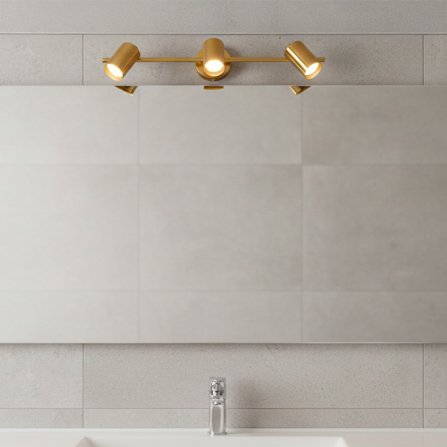 LÁMPARA DE ESPEJO DE PARED 1003-3 GD
