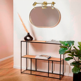 LÁMPARA DE ESPEJO DE PARED 1003-3 GD