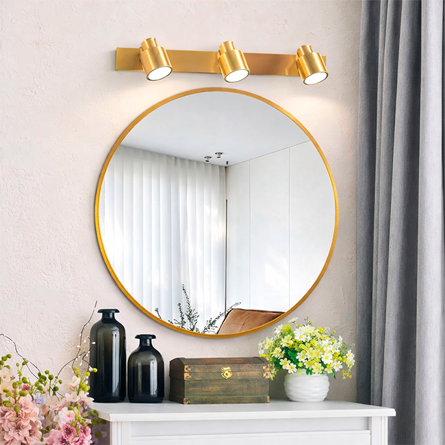 LÁMPARA DE ESPEJO DE PARED 1006-3 GD