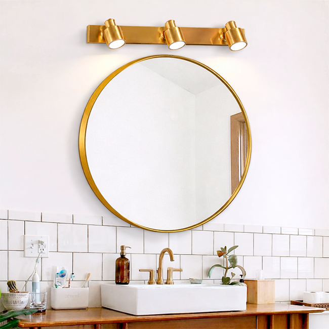 LÁMPARA DE ESPEJO DE PARED 1006-3 GD