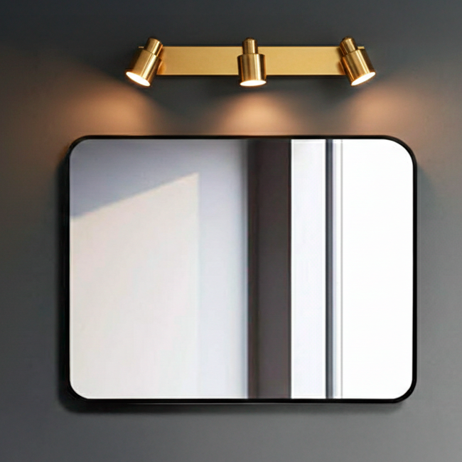 LÁMPARA DE ESPEJO DE PARED 1006-3 GD