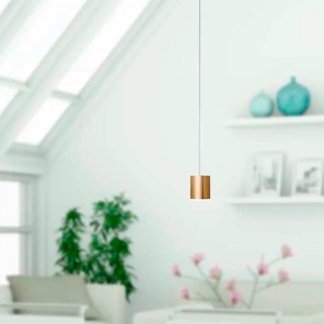 LÁMPARA COLGANTE SUPER SLIM LED MAHA 10W TRICOLOR
