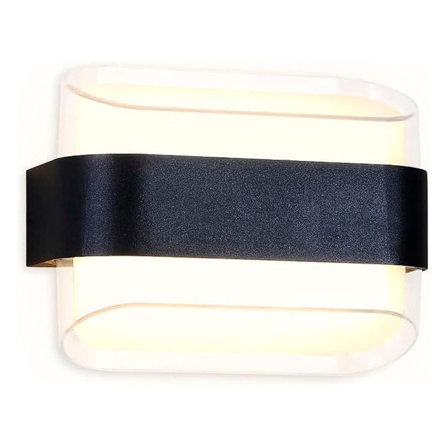 LÁMPARA DE EXTERIOR LUCI LED BLACK 12W LUZ CÁLIDA