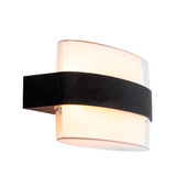 LÁMPARA DE EXTERIOR MORELIA LED BLACK 12W LUZ CÁLIDA