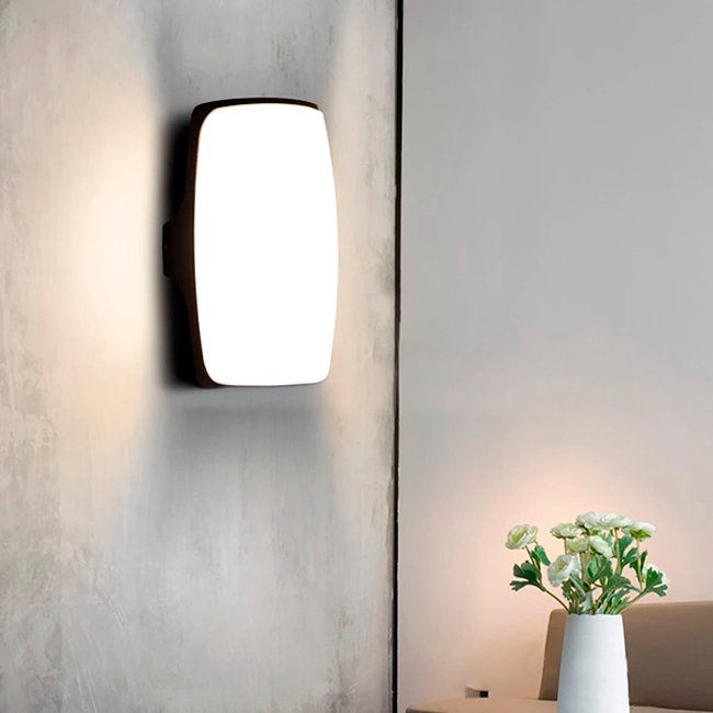 LÁMPARA DE EXTERIOR ALEXA LED BLACK LUZ CÁLIDA