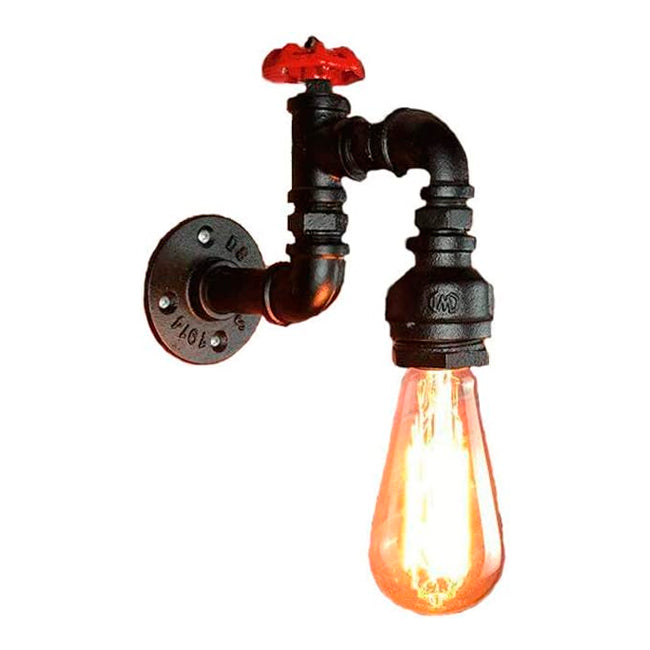 LÁMPARA DE PARED INTERIOR RENATA VINTAGE BLACK LED