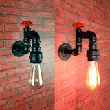 LÁMPARA DE PARED INTERIOR RENATA VINTAGE BLACK LED