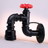 LÁMPARA DE PARED INTERIOR RENATA VINTAGE BLACK LED