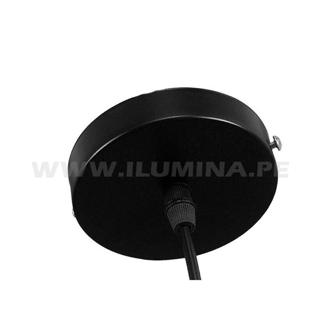 SOCKET 1091 DECORATIVO COLGANTE VINTAGE NEGRO