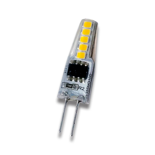 FOCO LED SMD 2W G4 ECOLAMPS LUZ CÁLIDA