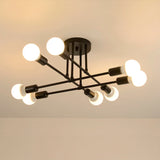 LÁMPARA COLGANTE LOUSIANA BLACK LED + FOCO LED FILAMENTO G95 4W E27 ÁMBAR ILUMINA