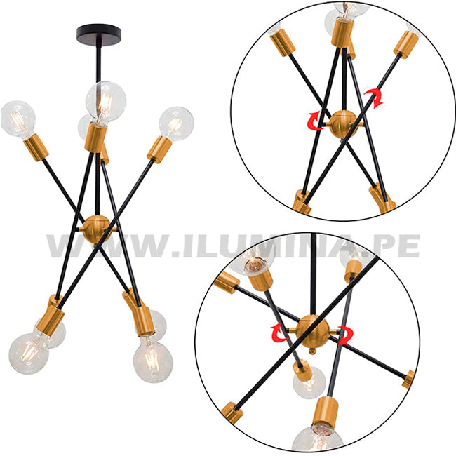 LÁMPARA COLGANTE SOLANGE LED