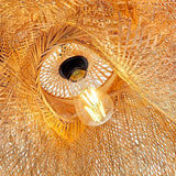 LÁMPARA COLGANTE BAMBÚ NATURAL ROXANA