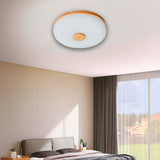 LÁMPARA DE TECHO NOVA WOOD LED 24W + CONTROL REMOTO