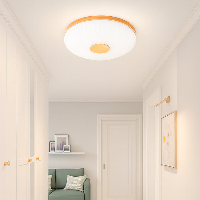 LÁMPARA DE TECHO NOVA WOOD LED 24W + CONTROL REMOTO