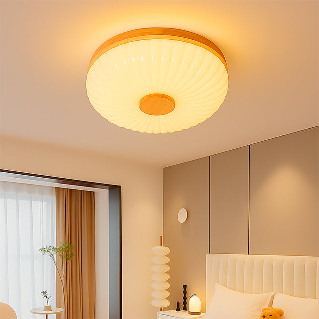 LÁMPARA DE TECHO NOVA WOOD LED 24W + CONTROL REMOTO